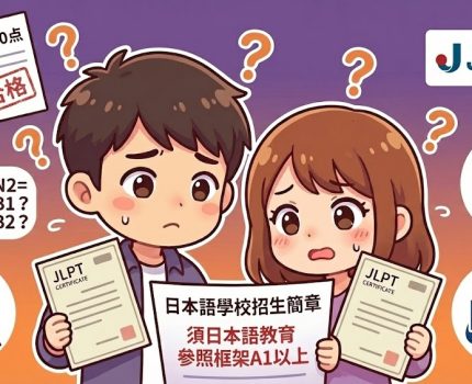 【CEFR下篇】JLPT 成績單上的 CEFR，會影響我的留學申請嗎？ ——給正在準備報名日本語學校同學